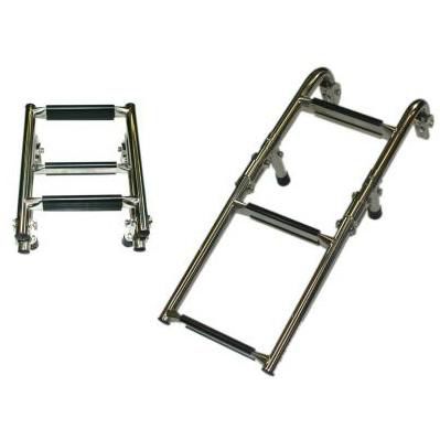 Escalera para barco - M7-43-9016211 - Onmar - plegable / de baño / de acero inoxidable