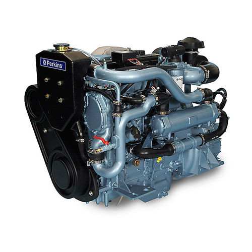 Motor intraborda - M92B - Perkins Marine Power - diésel / para barco profesional / inyección directa