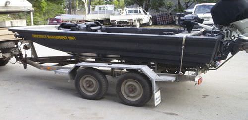 Bass boat fueraborda - CROCODILE CATCHER - English Engineering - de pesca deportiva