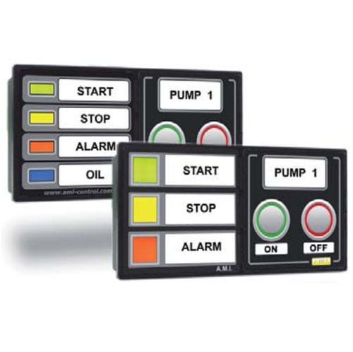 Panel indicador para buque - PAN35SH & PAN45SH - A.M.I. - para sistema / LED