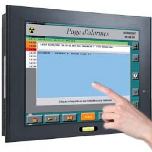 Panel PC para buque - A.M.I. - empotrable