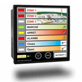 Panel indicador para buque - J1850  - A.M.I. - para yate / de alarma / para sistema