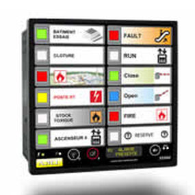 Panel de mando y control para buque - J3500  - A.M.I. - para yate / de alarma