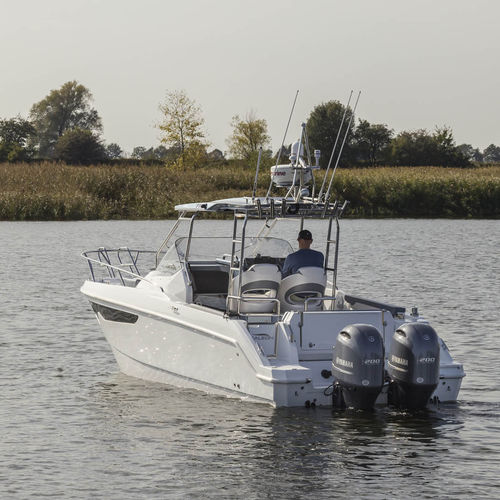 Cabin-cruiser fueraborda - 770  - Galia Boats - bimotor / open / de pesca deportiva