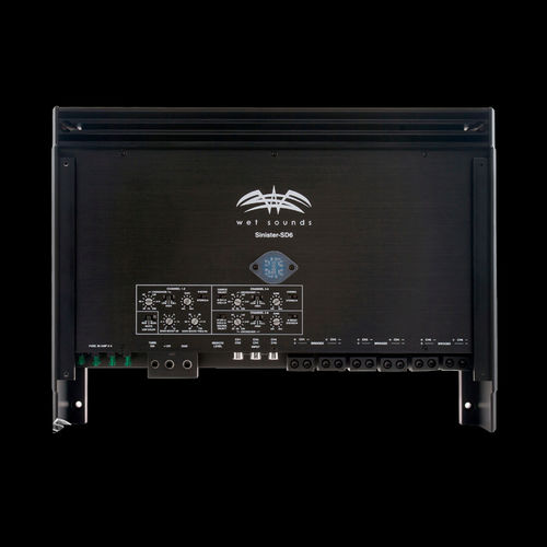 Amplificador de audio - SD6 - Wet Sounds - marino / 6 canales