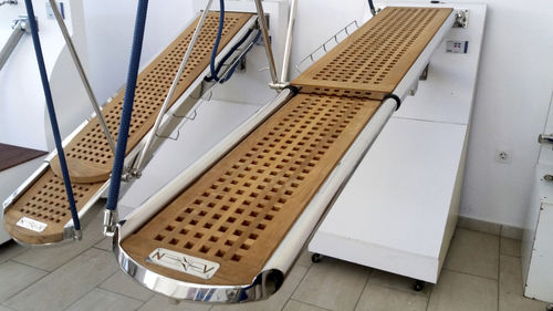 Pasarela para barco - ATHENE - NV | SuperYacht Accessories - para yate / para velero / telescópica