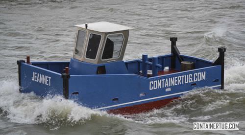 Barco profesional minirremolcador - ContainerTug 600S - ContainerTug B.V. - de aluminio