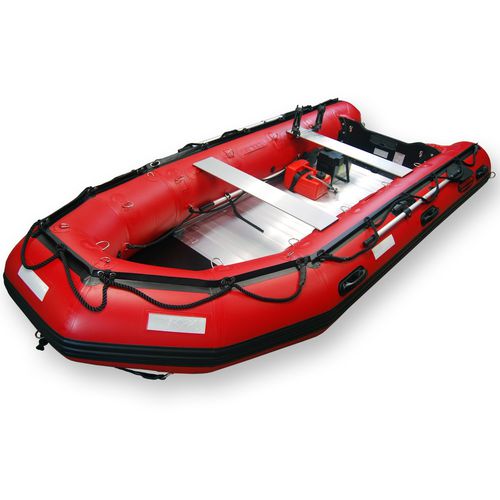 Embarcación neumática fueraborda - Ocean380T - Seamax Canada (Inflatable Boats) - semirrígida / 7 personas máx. / con suelo de aluminio