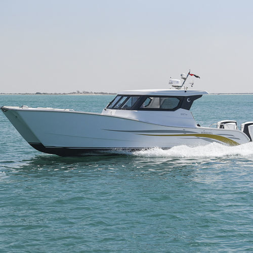 Barco open catamarán - SilverCat 34HT - SMART OWN - fueraborda / bimotor / con hard-top