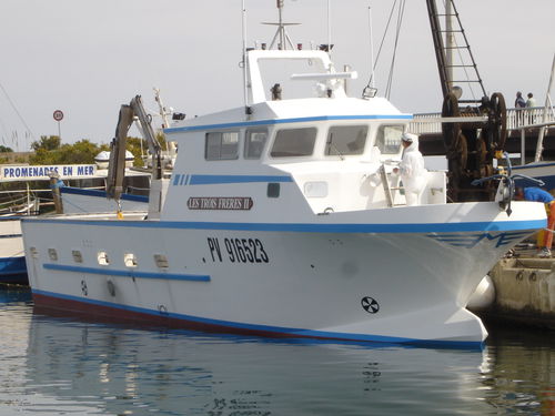 Barco profesional barco de pesca multiusos - LES TROIS FRÈRES II - MARTINEZ CONSTRUCTIONS NAVALES - intraborda / de poliéster