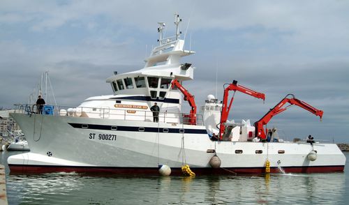 Buque de pesca profesional atunero cerquero - ST 900271 - MARTINEZ CONSTRUCTIONS NAVALES - de poliéster