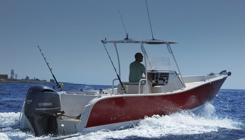 Barco open de aluminio - 25 Fisherman - NAUTICA CANCELLI CESARE - fueraborda / con consola central / de pesca deportiva