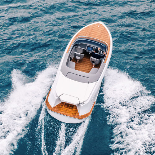 Runabout intraborda - M 800 - Boote Marian GmbH - con doble consola / open / clásico