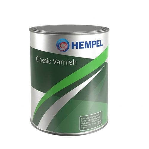 Barniz para barco - 02080 - Hempel Yacht - para madera / monocomponente / brillante