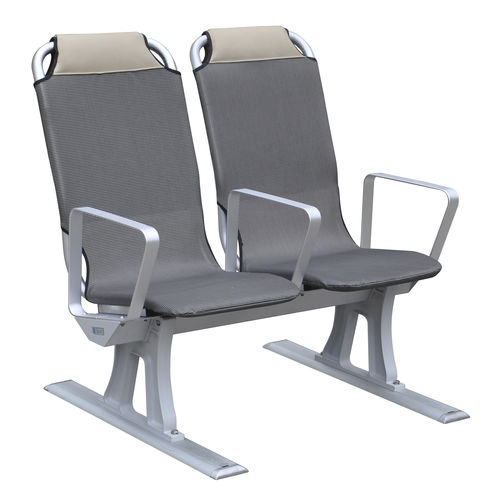 Asiento para buque de pasajeros - Fresco - Seaborn International Limited - con reposabrazos / respaldo alto / 2 plazas