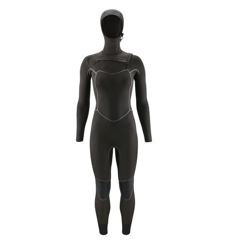 Traje sin neopreno de buceo - R4® Yulex™ Front-Zip  - Patagonia - de una pieza / con capucha / 1.5 mm