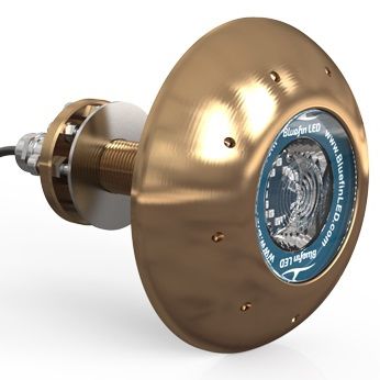 Iluminación subacuática para barco - Manta Ray MR20 - BluefinLed - para superyate / LED / pasacascos
