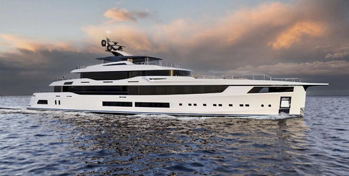 Megayate de crucero - 59M - LOGICA YACHTS Srl - raised pilothouse / de acero