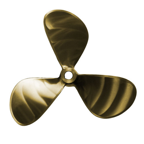 Hélice para barco - Goldline GL343 - Michigan Marine Propulsion - de paso fijo / eje de hélice / 3 palas