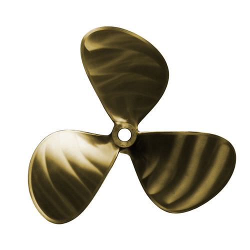 Hélice para barco - Goldline GL352 - Michigan Marine Propulsion - de paso fijo / eje de hélice / 3 palas