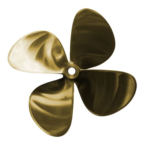 Hélice para barco - Goldline GL469 - Michigan Marine Propulsion - de paso fijo / eje de hélice / 4 palas