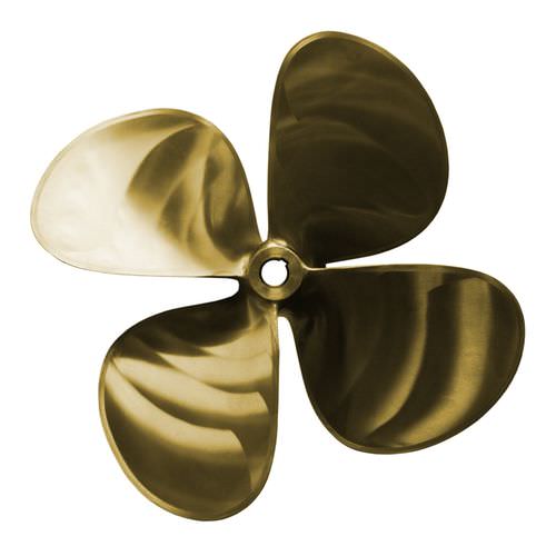 Hélice para barco - Goldline GL473 - Michigan Marine Propulsion - de paso fijo / eje de hélice / 4 palas