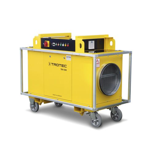 Calefacción aerotermo - TEH 200 - TROTEC GmbH - eléctrica / para astillero naval
