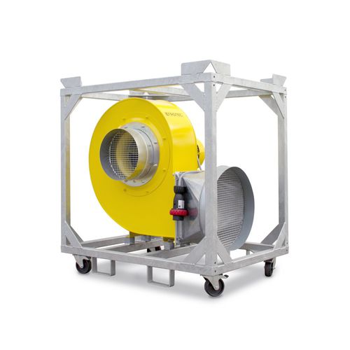 Ventilador para astillero naval - TFV 300 - TROTEC GmbH - para grandes volúmenes de aire / centrífugo / axial