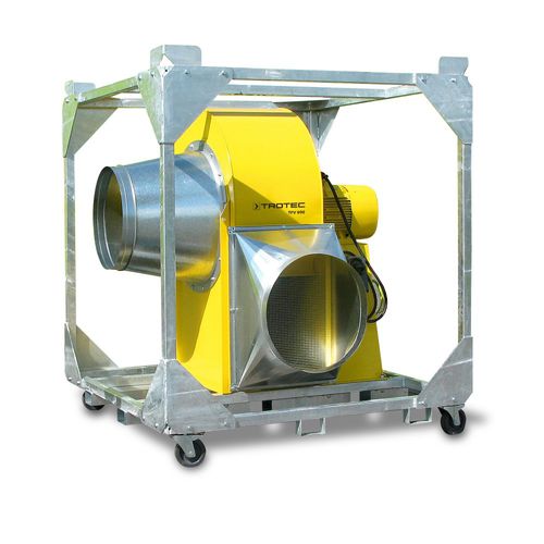 Ventilador para astillero naval - TFV 900 - TROTEC GmbH - para grandes volúmenes de aire / centrífugo / axial