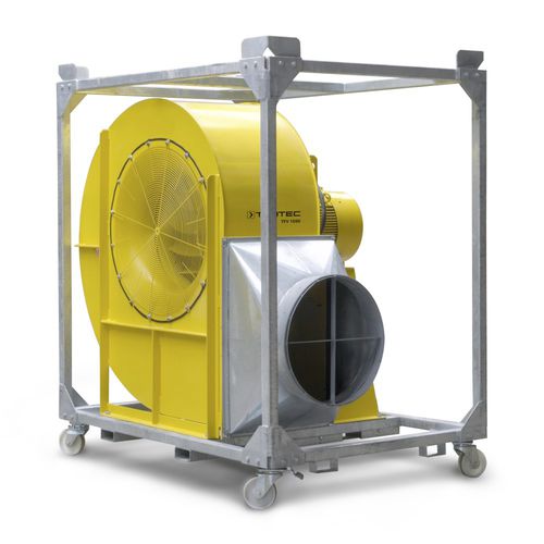 Ventilador para astillero naval - TFV 1200 - TROTEC GmbH - para grandes volúmenes de aire / centrífugo / axial