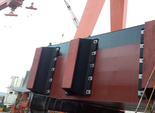Defensa para puerto - YNV Series - YMI Corporation - de muelle / en forma de arco / Dropstitch