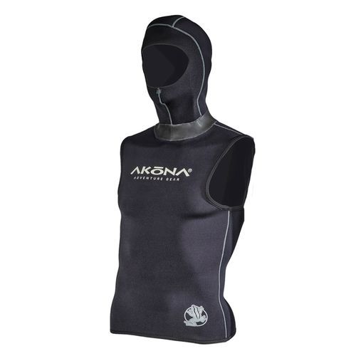 Camiseta de neopreno sin mangas - QUANTUM STRETCH - Akona - con capucha / térmica