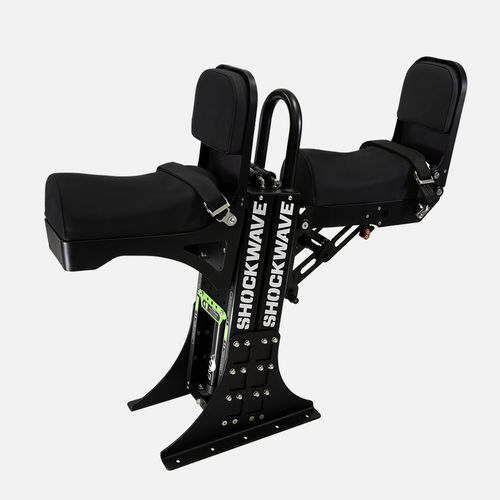 Asiento tipo jockey - SW-S3LD-2410 - Shockwave Seats - para barco de uso profesional / para barco offshore / con suspensión