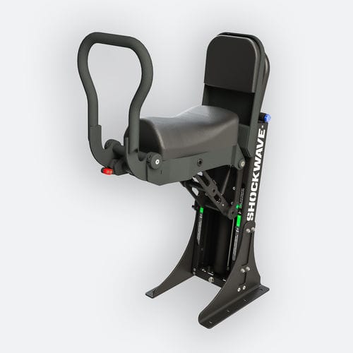 Asiento tipo jockey - SW-S3L-2413 - Shockwave Seats - para barco / ajustable / con suspensión