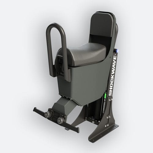 Asiento tipo jockey - SW-S3L-2414 - Shockwave Seats - para barco / con reposabrazos / ajustable