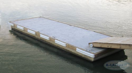 Pantalán flotante - 091300 - A-Marinas - de amarre / para puerto deportivo / de hormigón