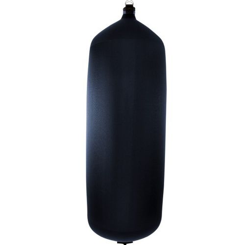 Defensa para barco - C207 - FENDERTEX - para yate / cilíndrica / negra