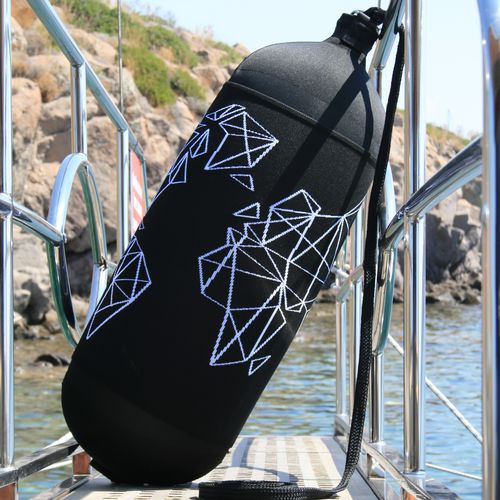 Funda para defensa para barco - FENDERTEX - cilíndrica / personalizada
