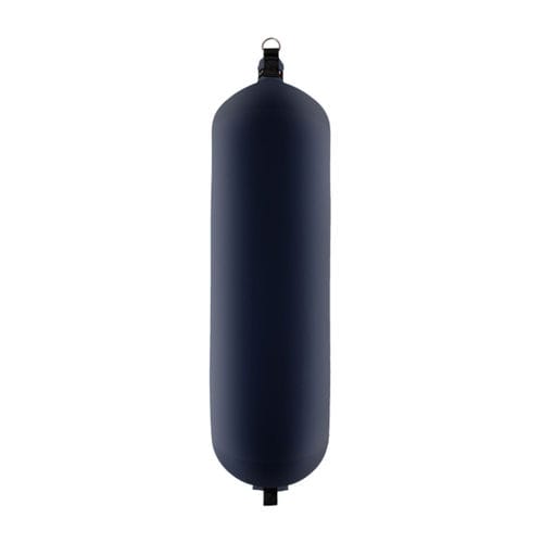 Defensa para barco - C124 - Fendertex - cilíndrica / negra / azul