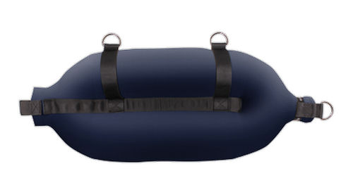 Defensa para barco - T52 - Fendertex - tubular / negra / azul