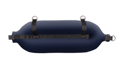 Defensa para barco - T73 - Fendertex - tubular / negra / azul