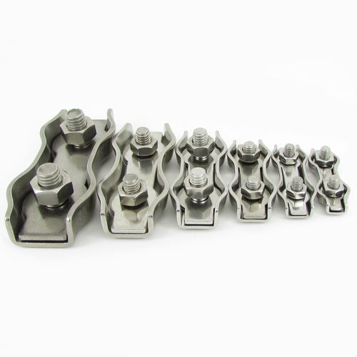 Abrazadera de apriete para cable - Duplex - Ossian Fasteners SL