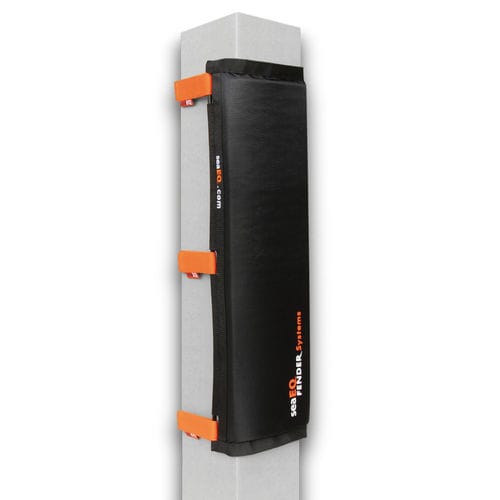 Defensa para puerto deportivo - PF 25/80 - seaEQ - para pilotes / rectangular / negra