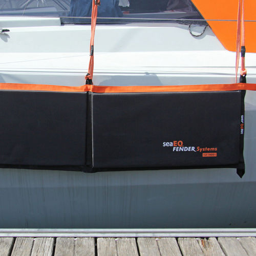 Defensa para barco - LF 1400 - seaEQ - plana / negra / azul