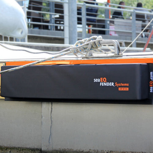 Defensa para puerto deportivo - DF B 110/20 - seaEQ - de pantalán / para pilotes / rectangular