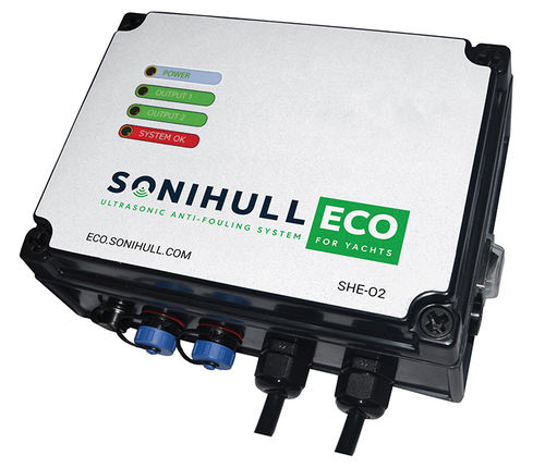 Sistema anti-fouling de ultrasonidos - Sonihull ECO Duo - Sonihull - doble suministro AC/DC