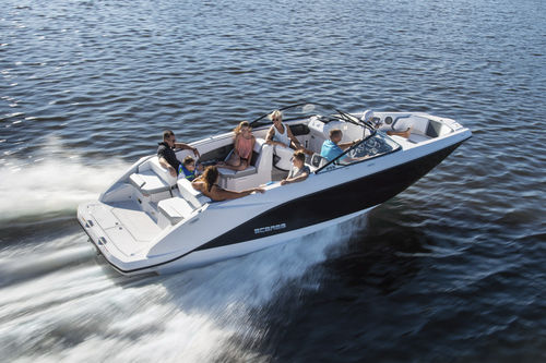 Runabout intraborda - 255 G - Scarab/Rec Boat Holdings - bow-rider / con doble consola / 13 personas máx.
