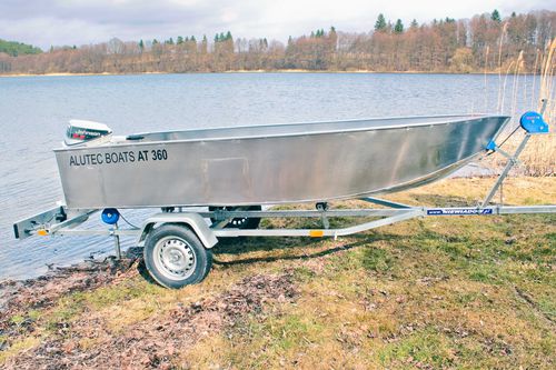 Bay boat fueraborda - AT-500  - ALUTEC BOATS - de pesca deportiva / 6 personas máx.