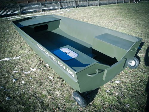 Jon boat fueraborda - ATV-360 - ALUTEC BOATS - de pesca deportiva / 4 personas máx.