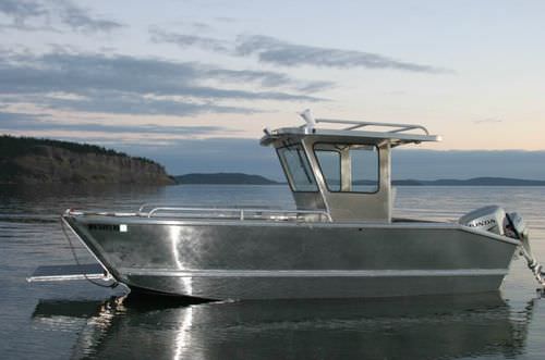 Barco profesional barco de desembarco - LC 6,1 - ALUTEC BOATS - fueraborda / de aluminio